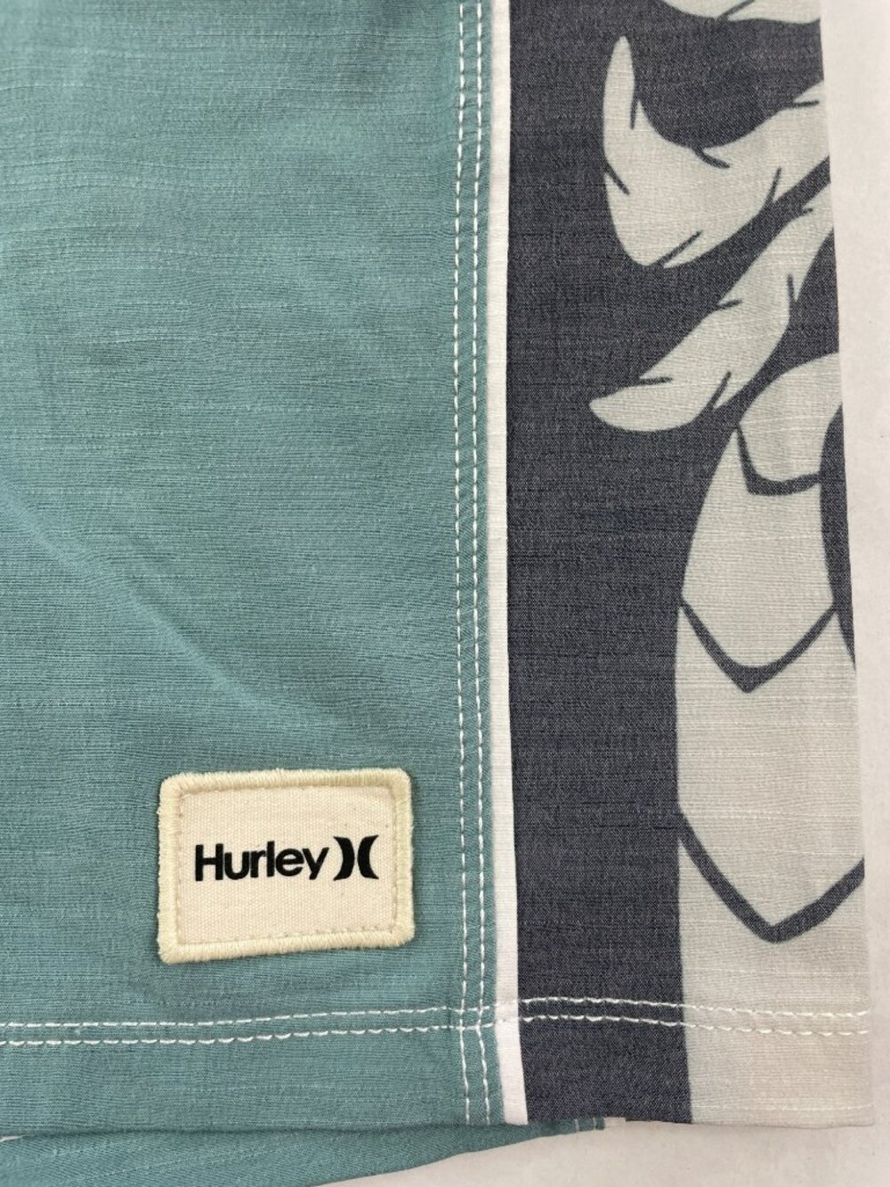Hurley Phantom Naturals 16" Outseam Board Shorts Artillery Teal/Gray Men's Sz 36 - Picture 3 of 9
